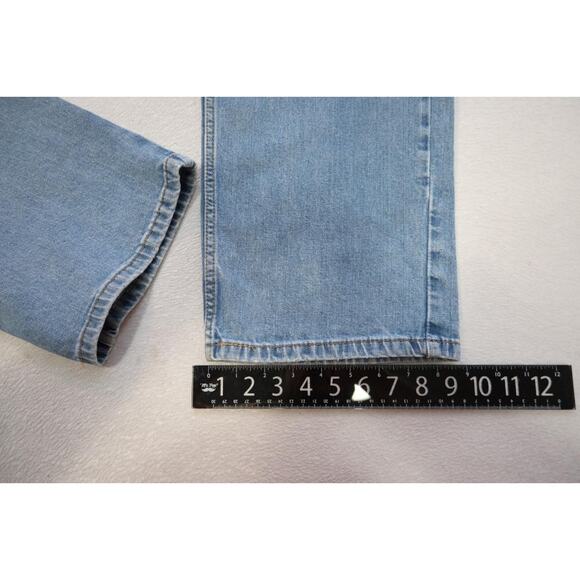 Levi's 559 Relaxed Straight Fit Rugged Blue Denim Jeans Mens Sz 42 x 32 - Picture 4 of 10